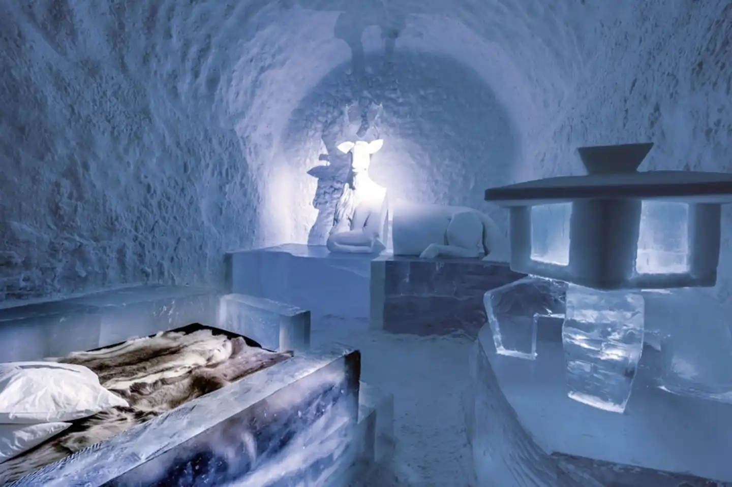 Perlen unter dem Polarlicht Wellness