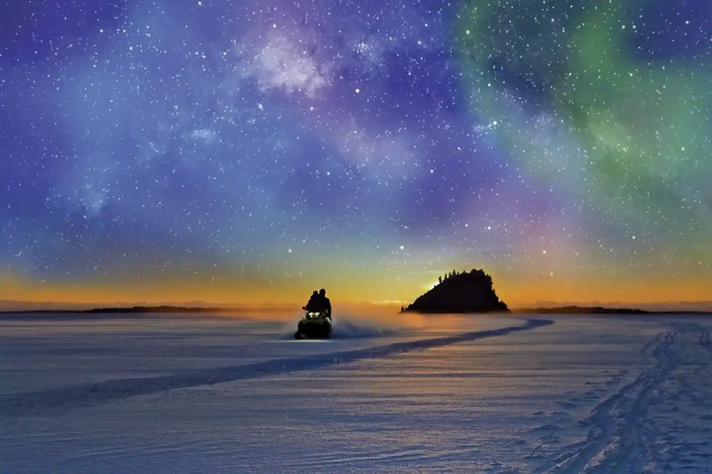 Winter-Faszination Finnland Sport und Entertainment