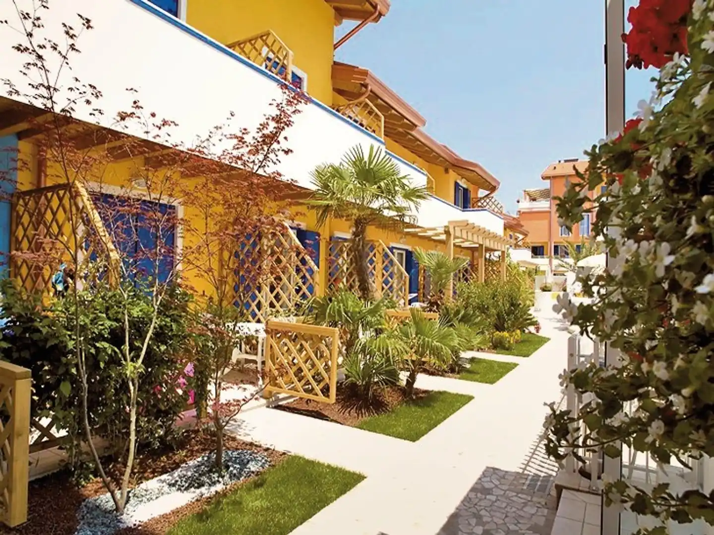 Feriendorf Villaggio Hemingway Aussenansicht