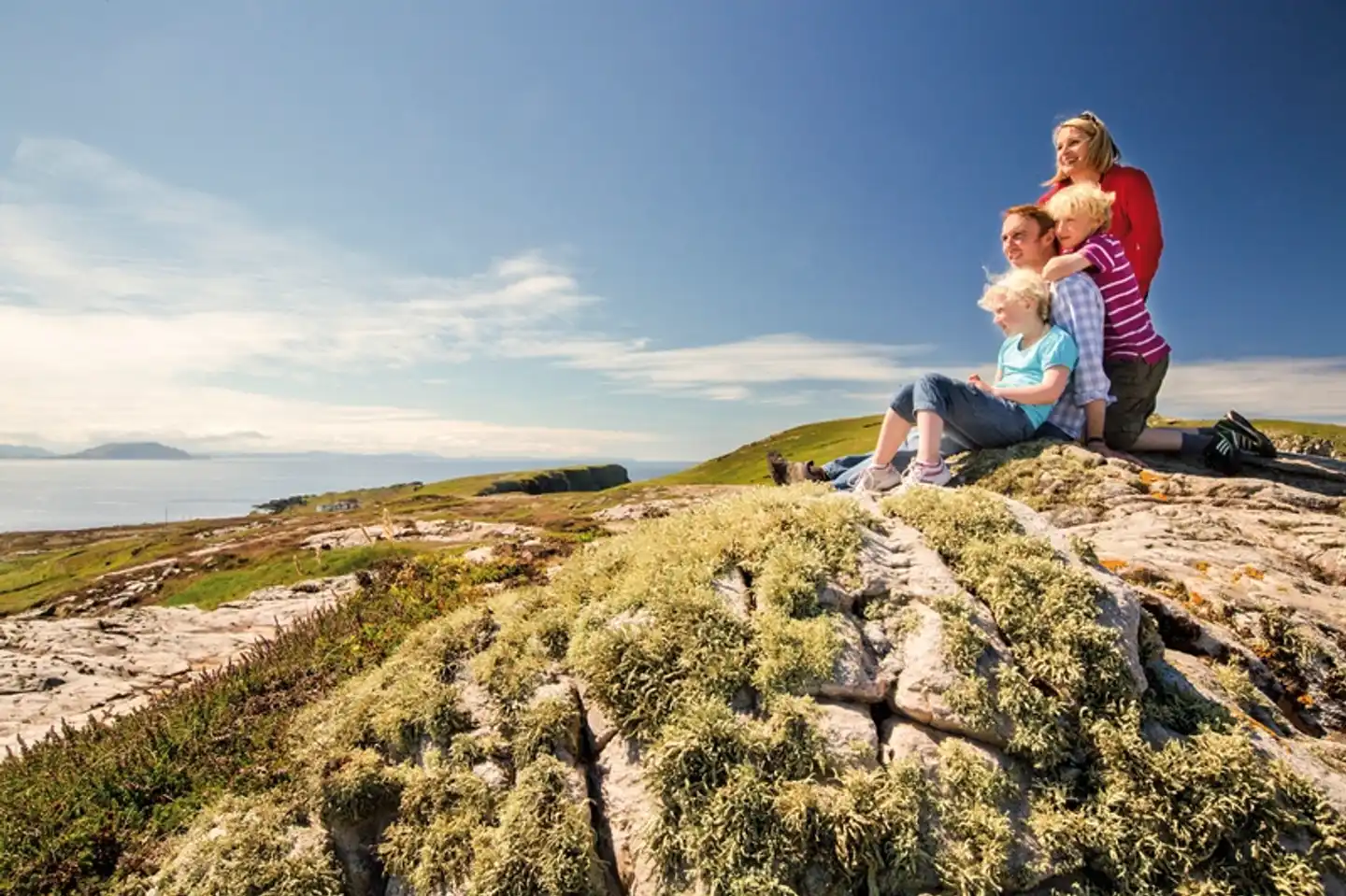 Familienerlebnistour Irland Landschaft
