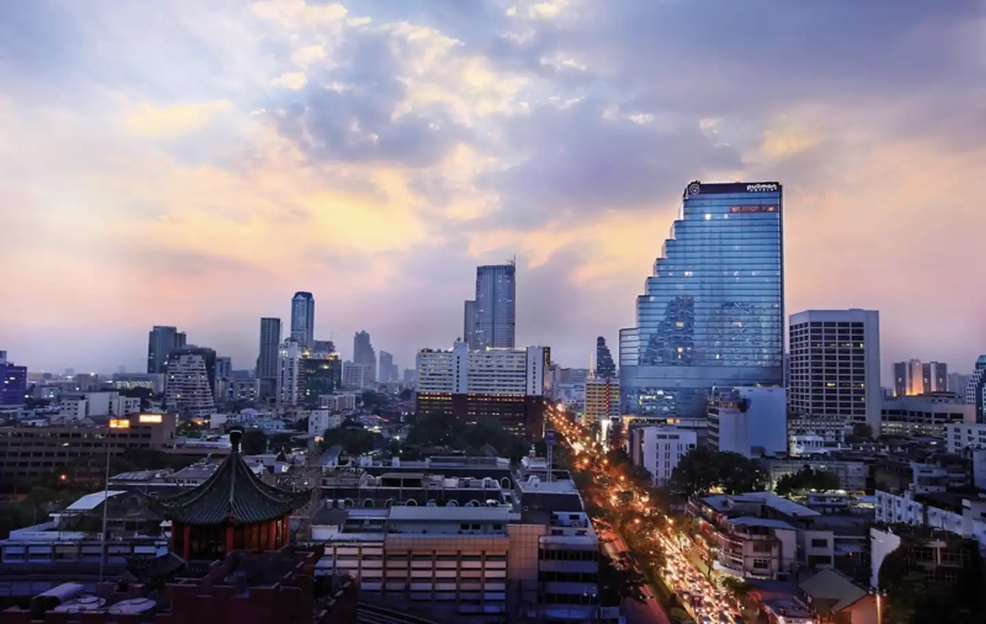 Pullman Bangkok Hotel G Aussenansicht