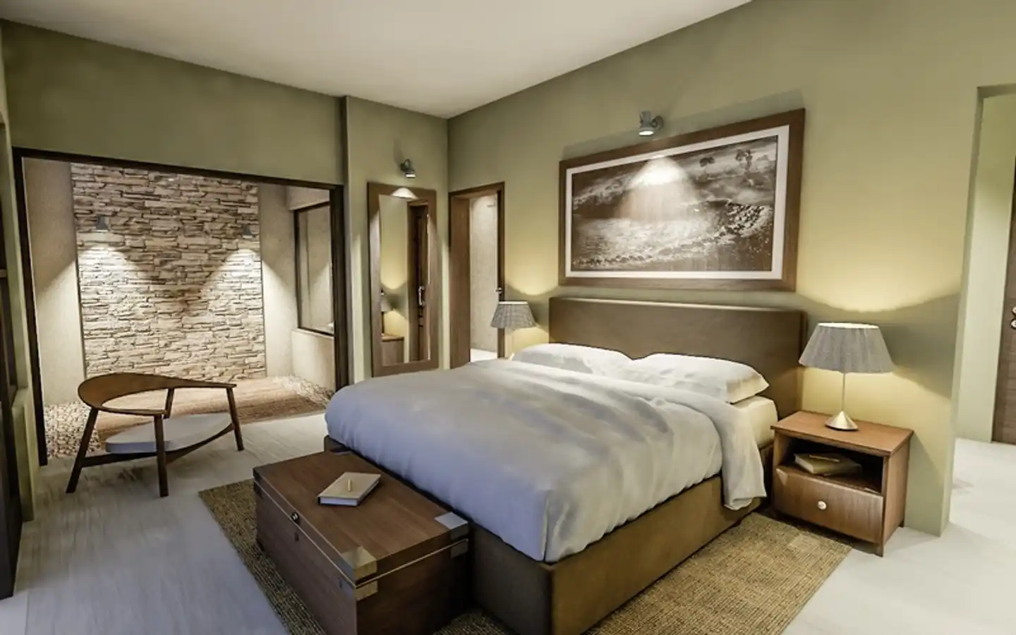 aha Makalali Private Game Lodge Wohnbeispiel
