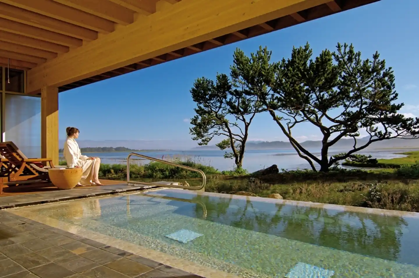 Salishan Coastal Lodge Terrasse