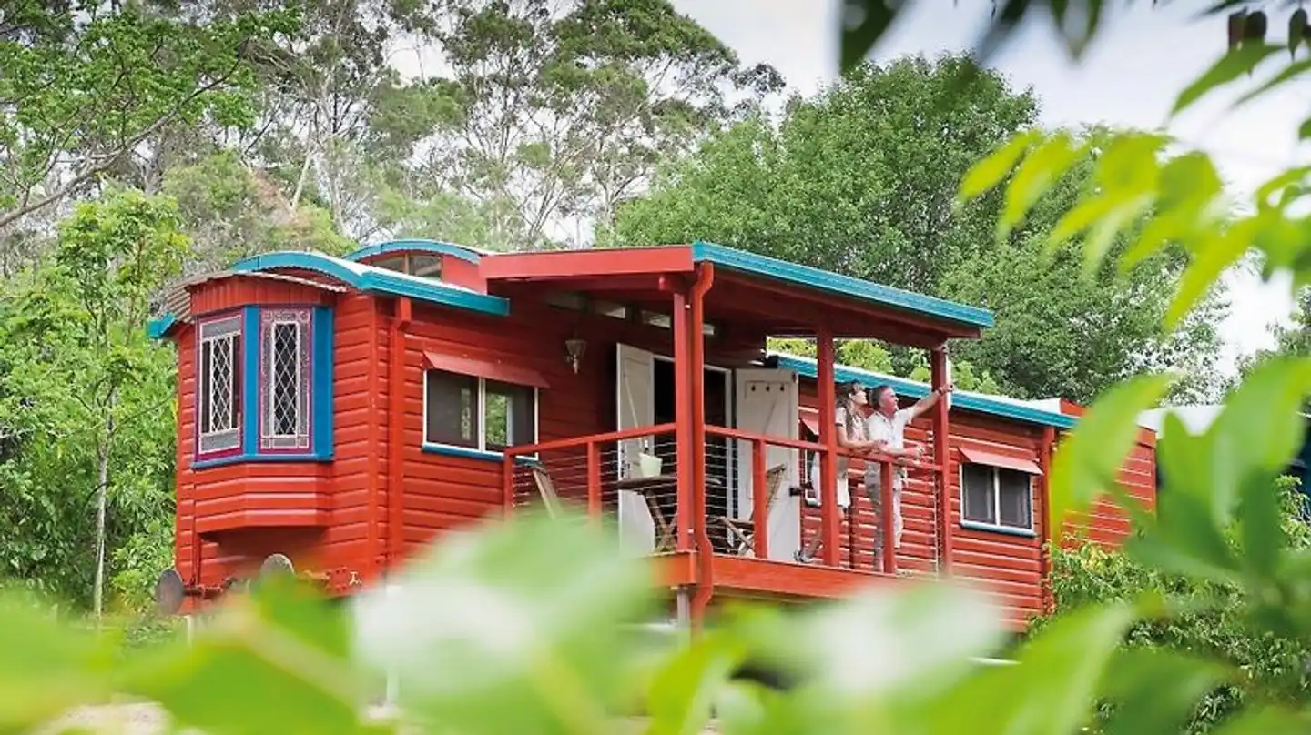 Glass House Mountains Ecolodge Aussenansicht