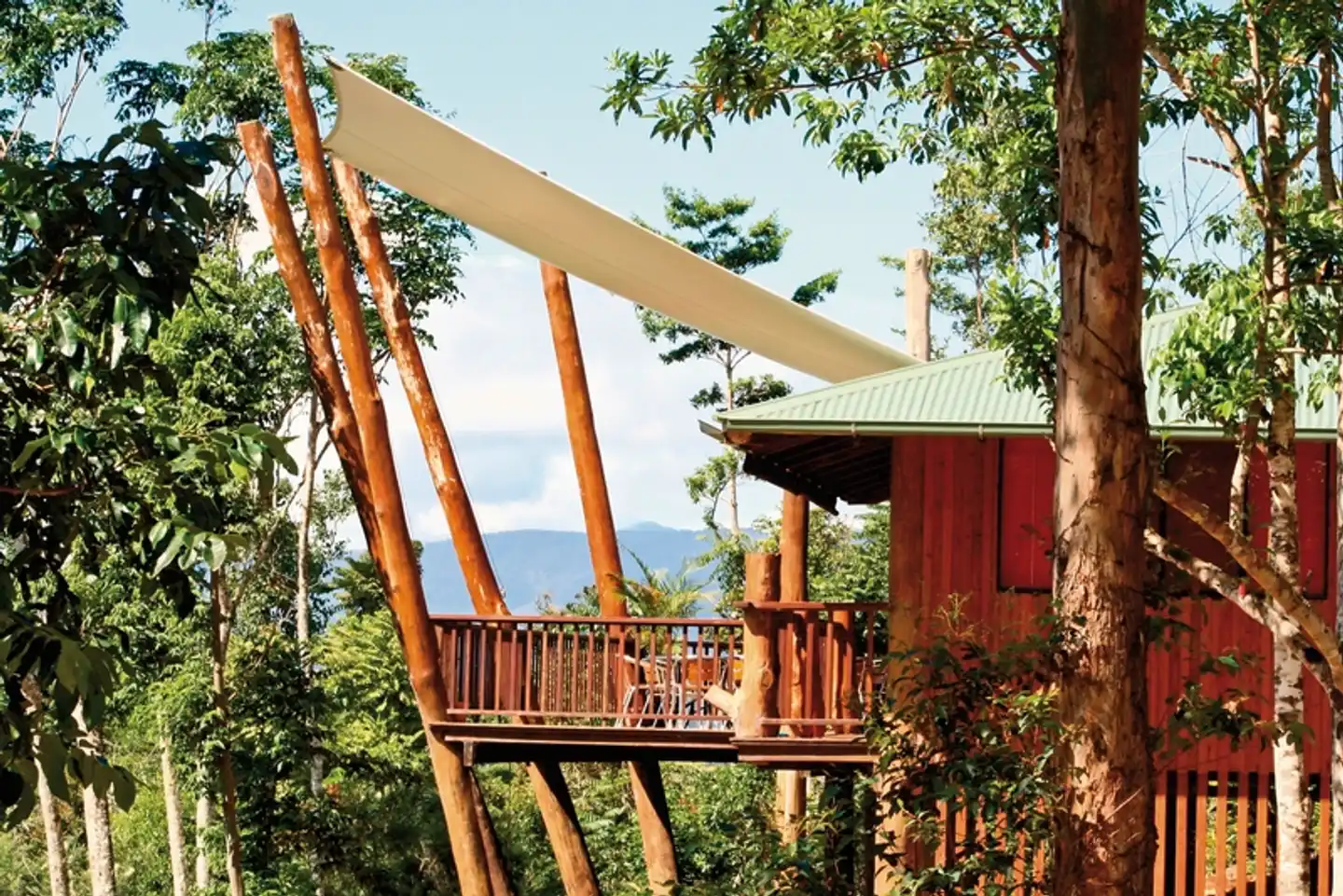 Rose Gums Wilderness Retreat Terrasse