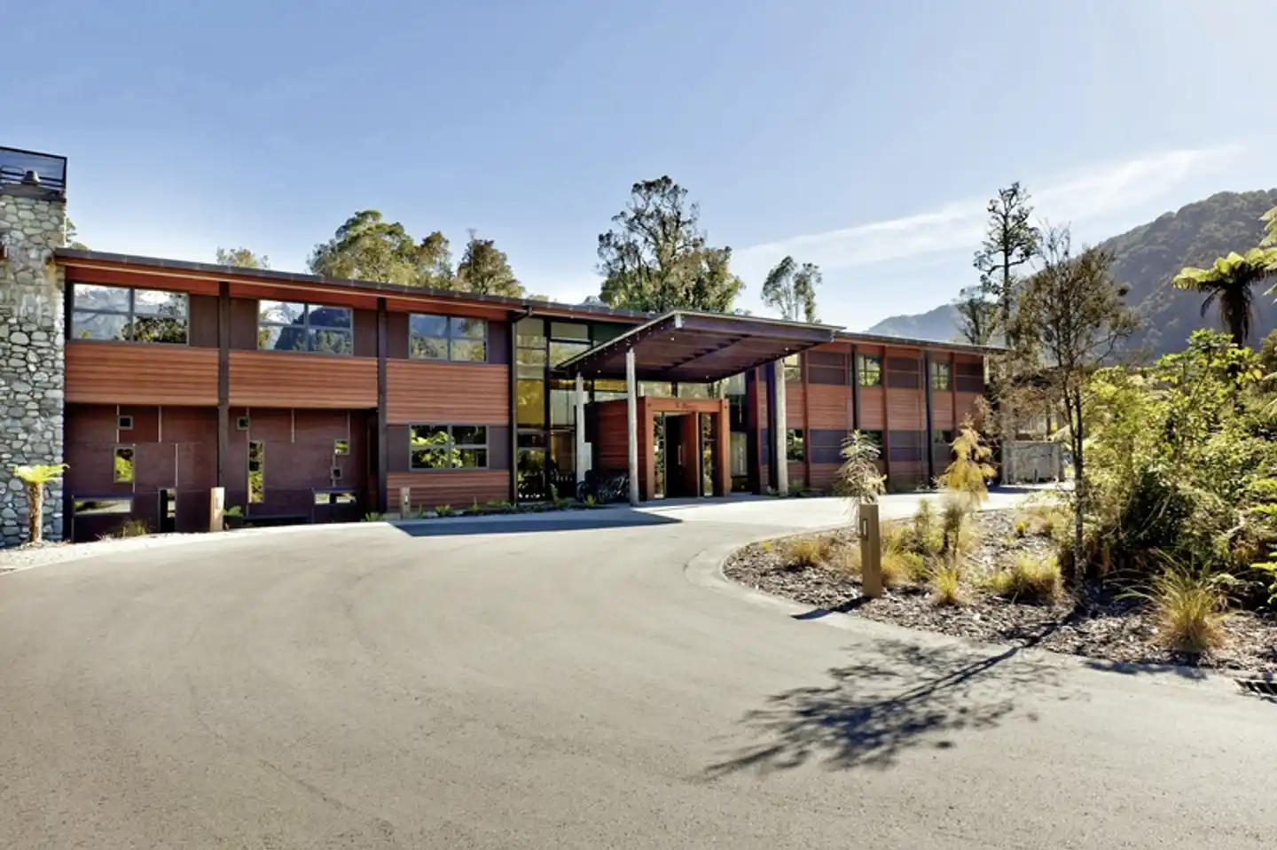 Legacy Te Waonui Hotel Franz Josef Aussenansicht