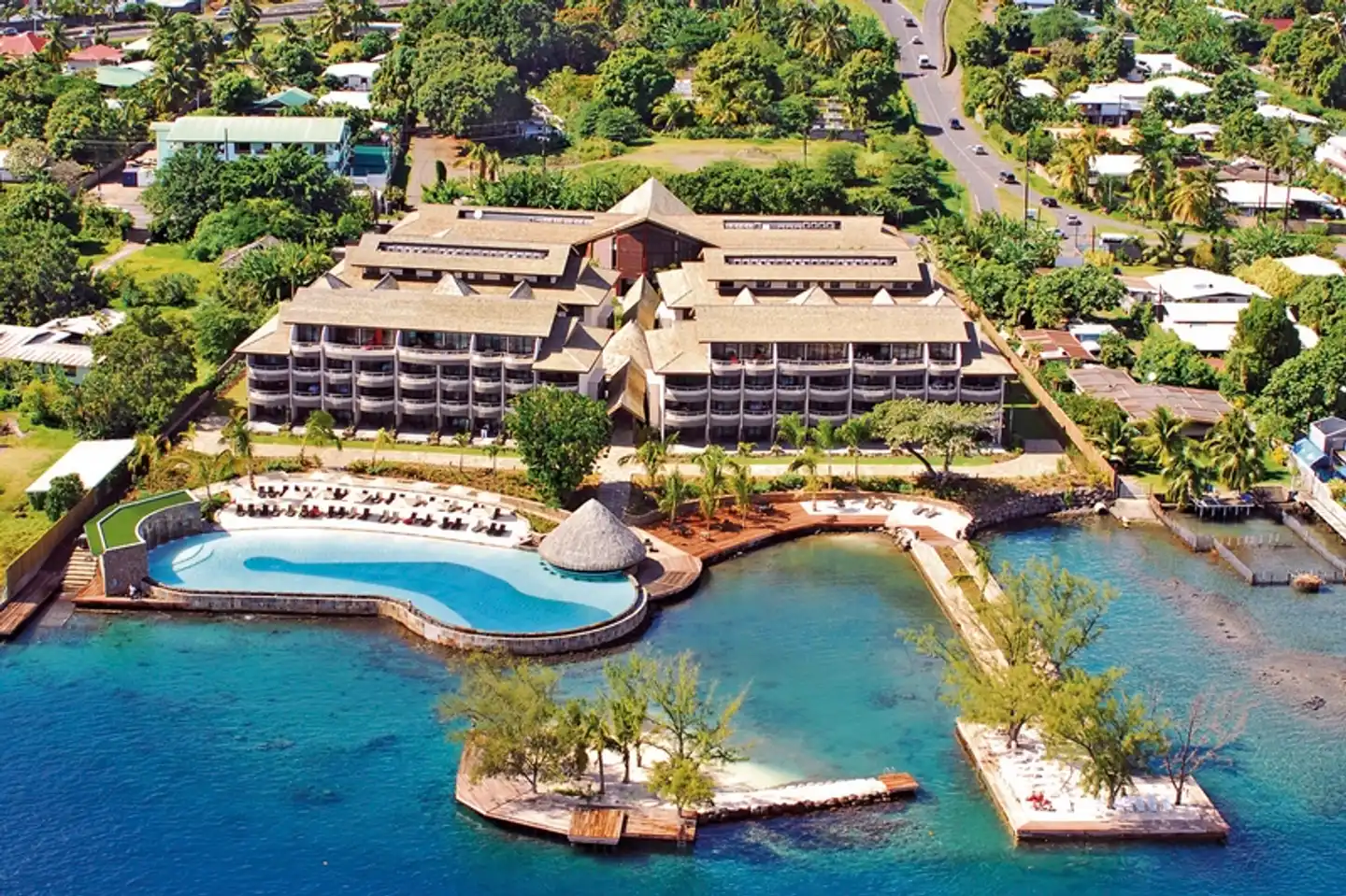 Te Moana Tahiti Resort Aussenansicht