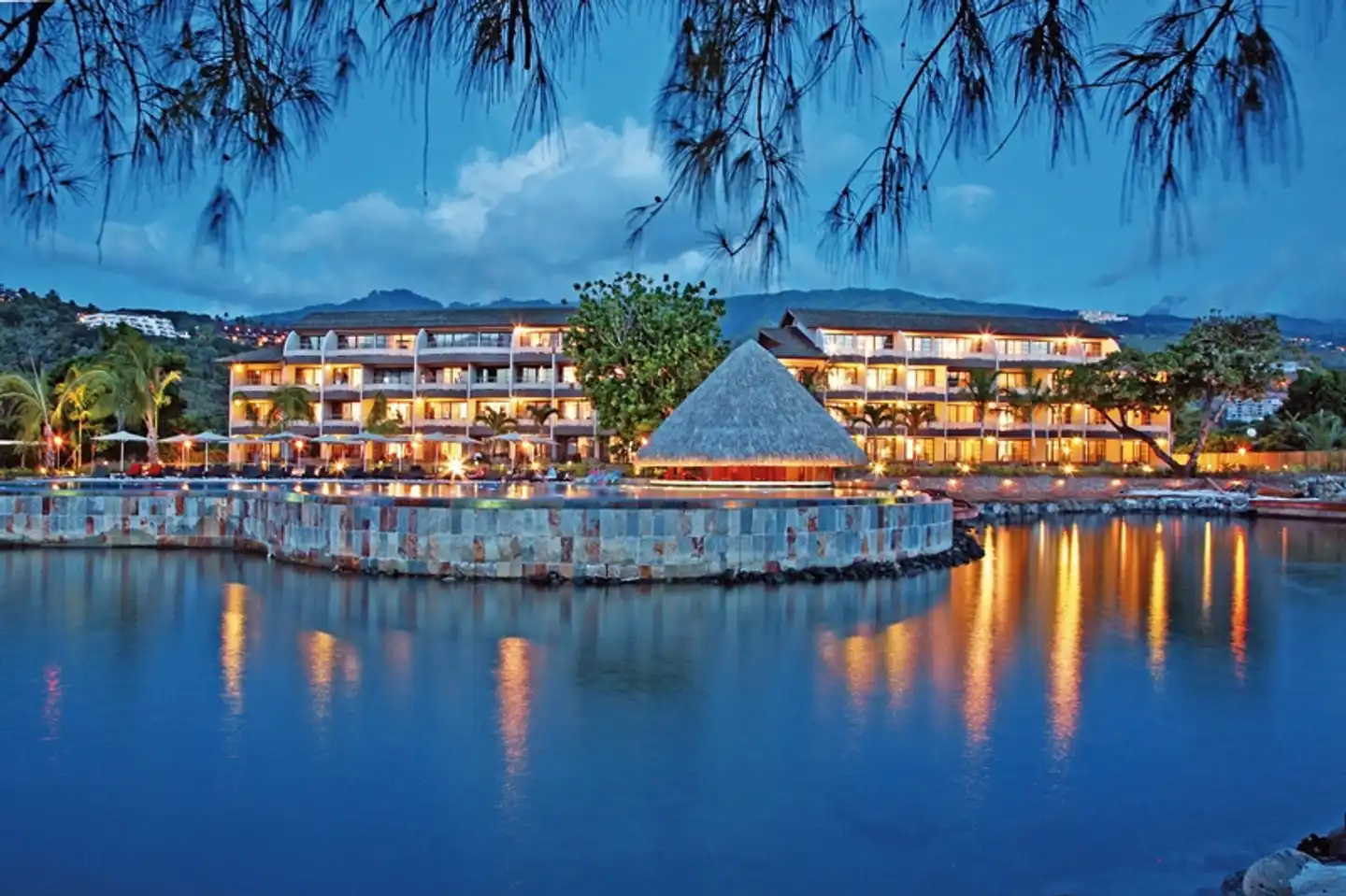 Te Moana Tahiti Resort Aussenansicht