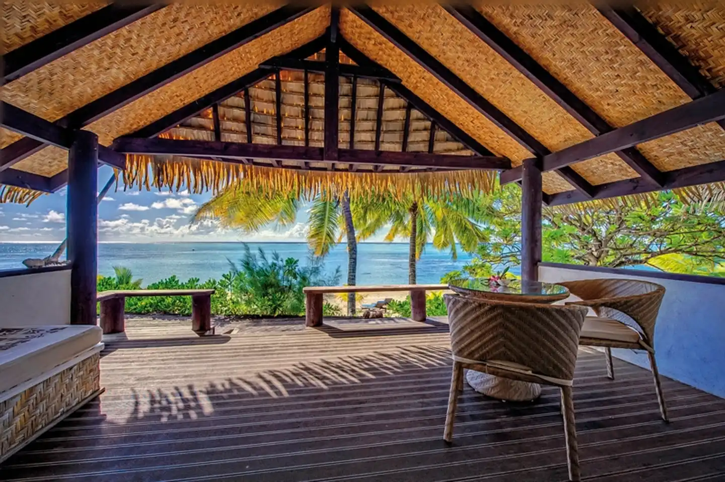 Tamanu Beach Terrasse