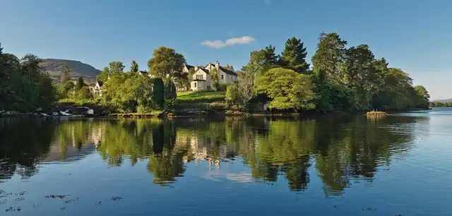 Sheen Falls Lodge Landschaft