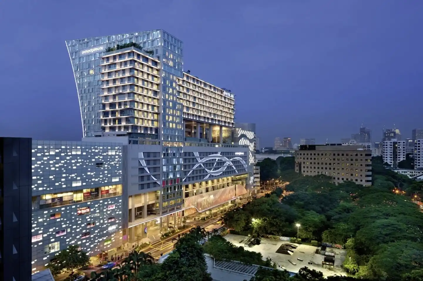 JEN Singapore Orchardgateway by Shangri-La Aussenansicht