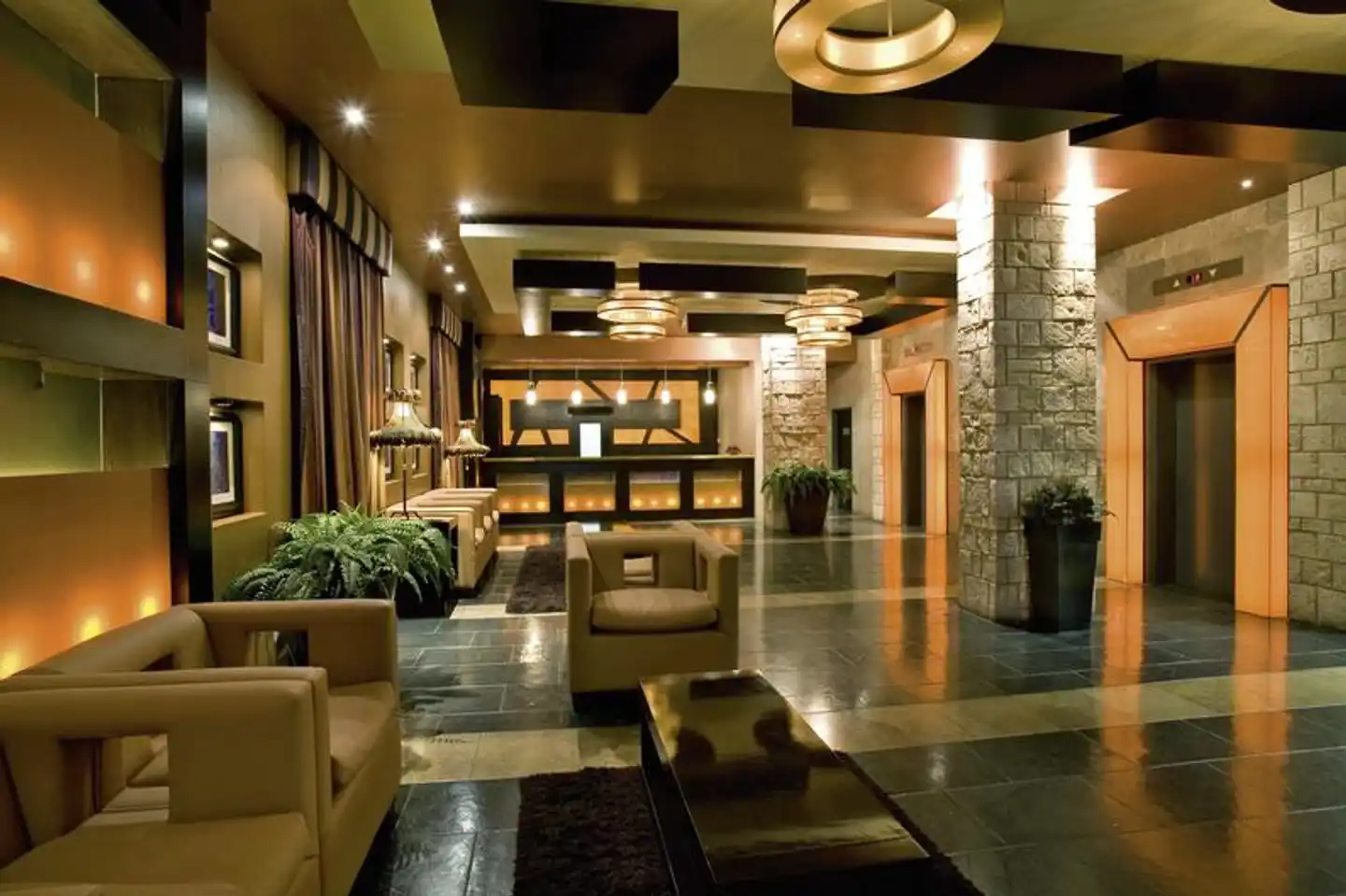 Sandman Suites on Davie Vancouver Lobby