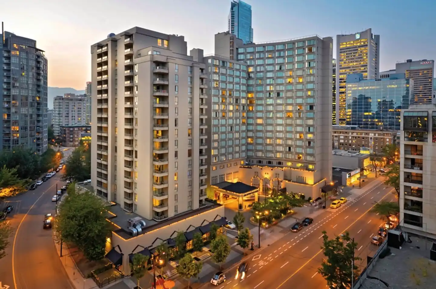 The Sutton Place Hotel Vancouver Aussenansicht