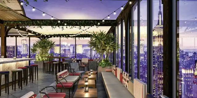 MOXY NYC Times Square Terrasse