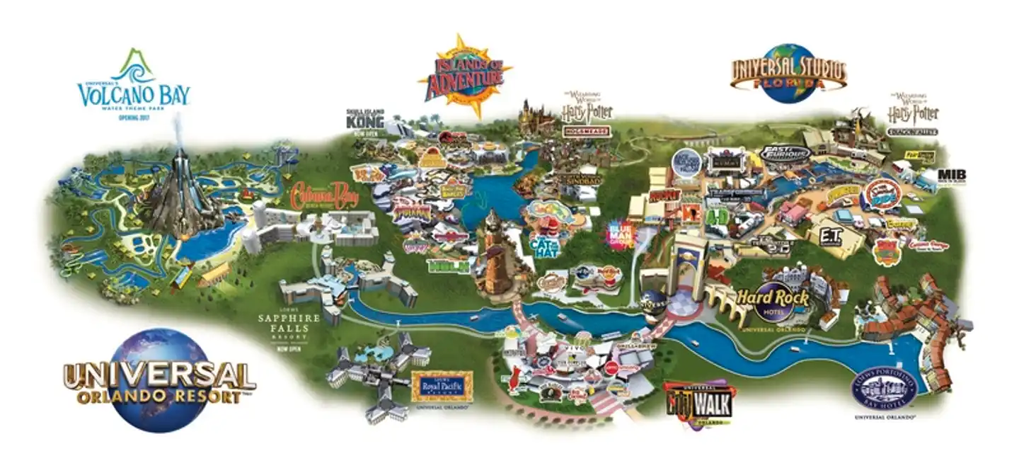 Loews Sapphire Falls Resort at Universal Orlando Modellaufnahme