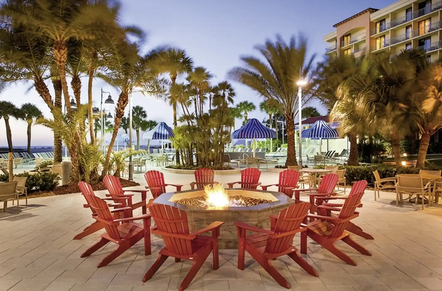 Sheraton Sand Key Resort Terrasse