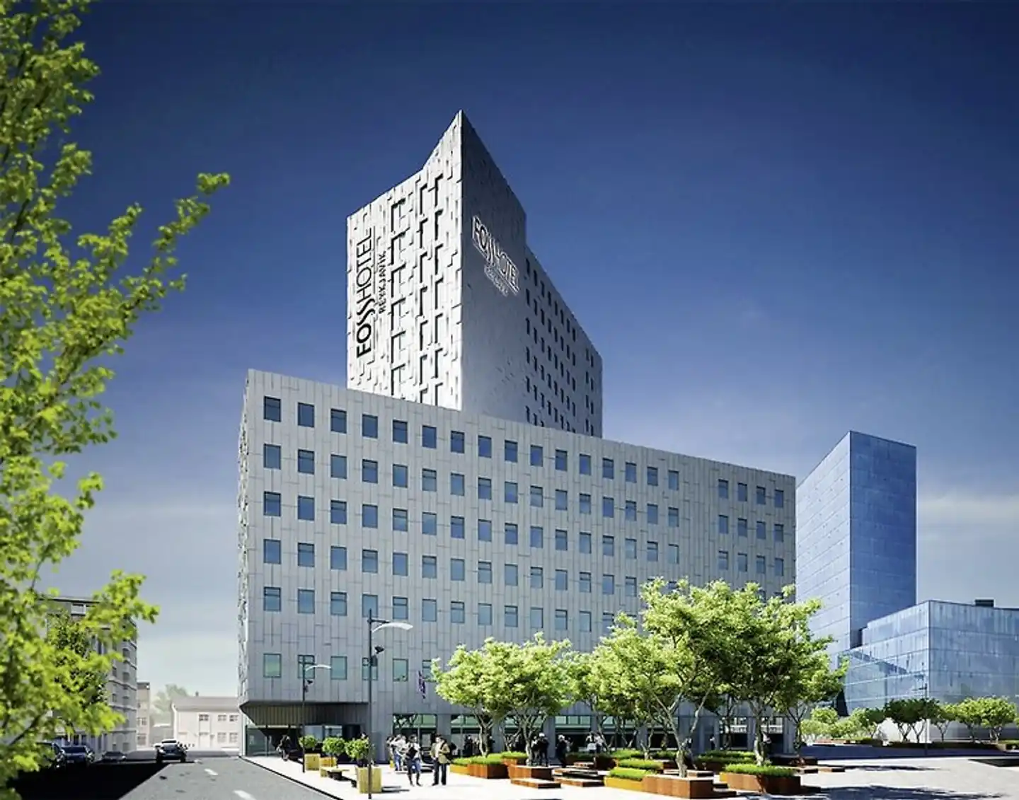 Fosshotel Reykjavik Aussenansicht