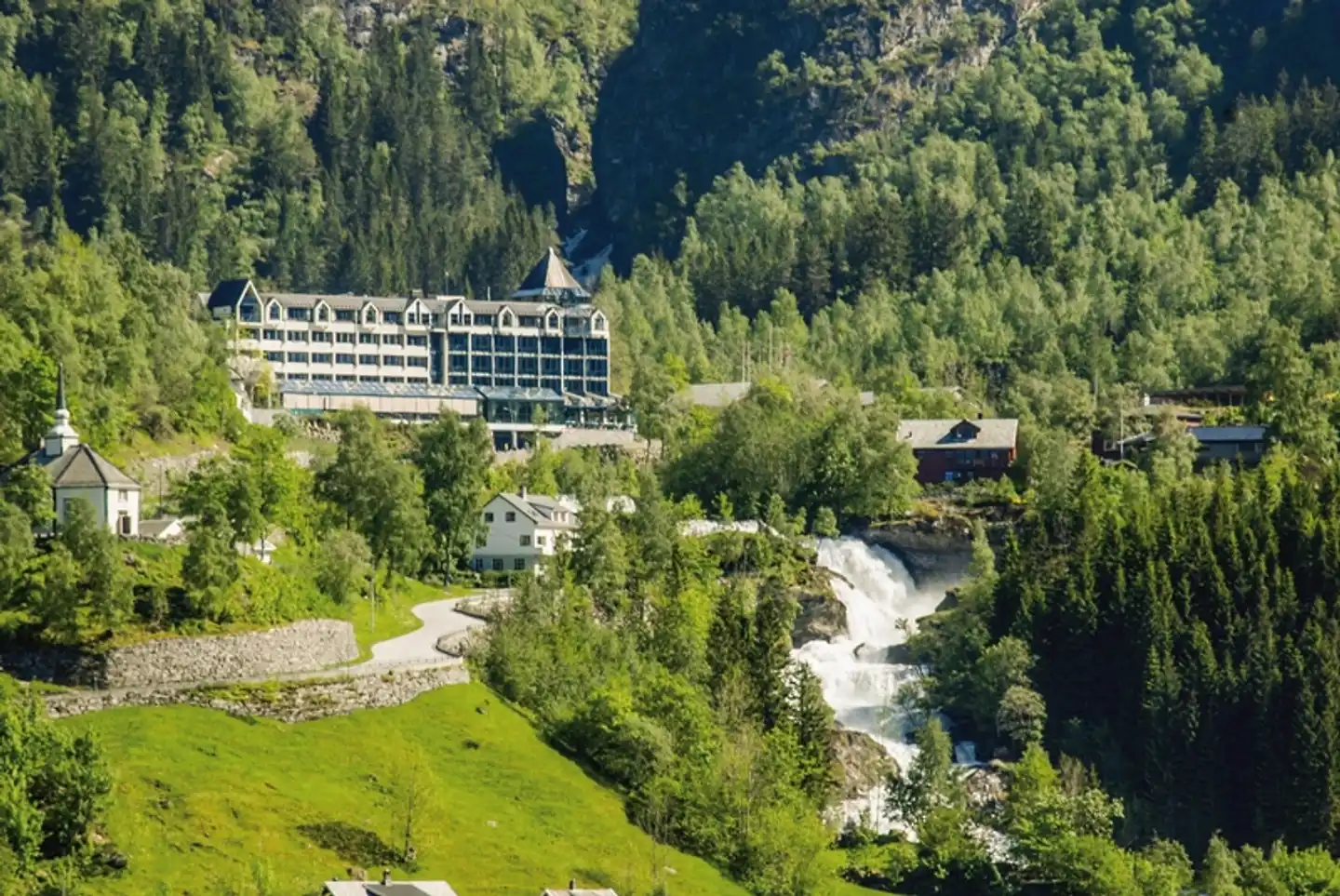 Hotel Union Geiranger Aussenansicht