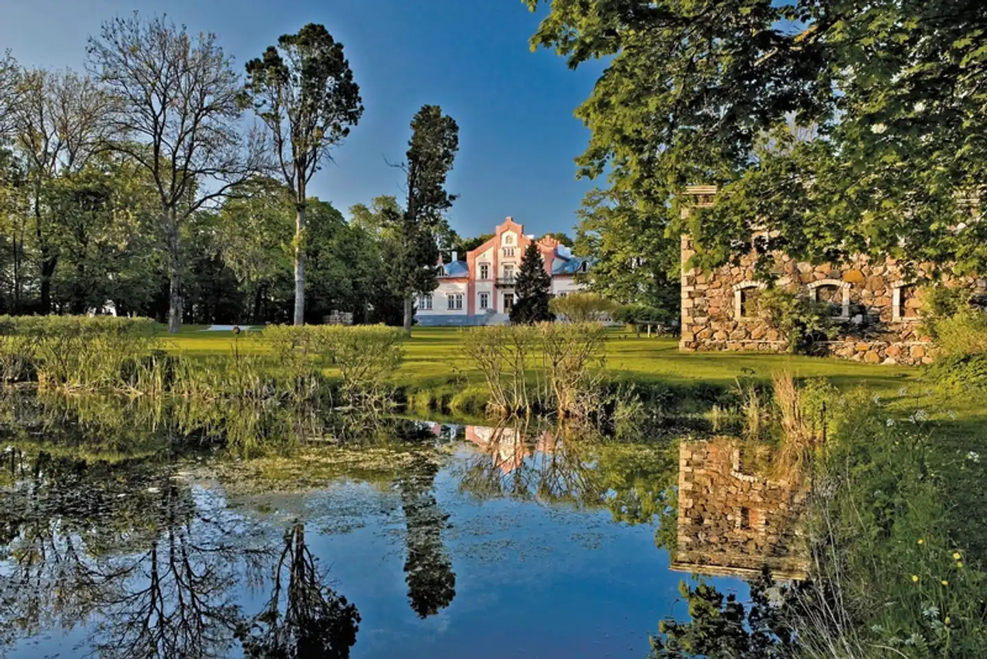 Pädaste Manor Landschaft