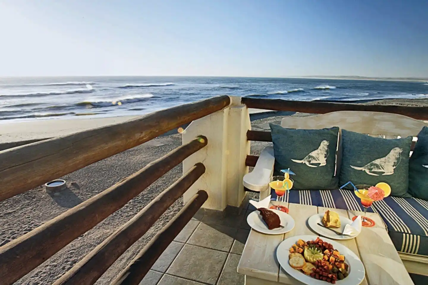 Cape Cross Lodge Terrasse