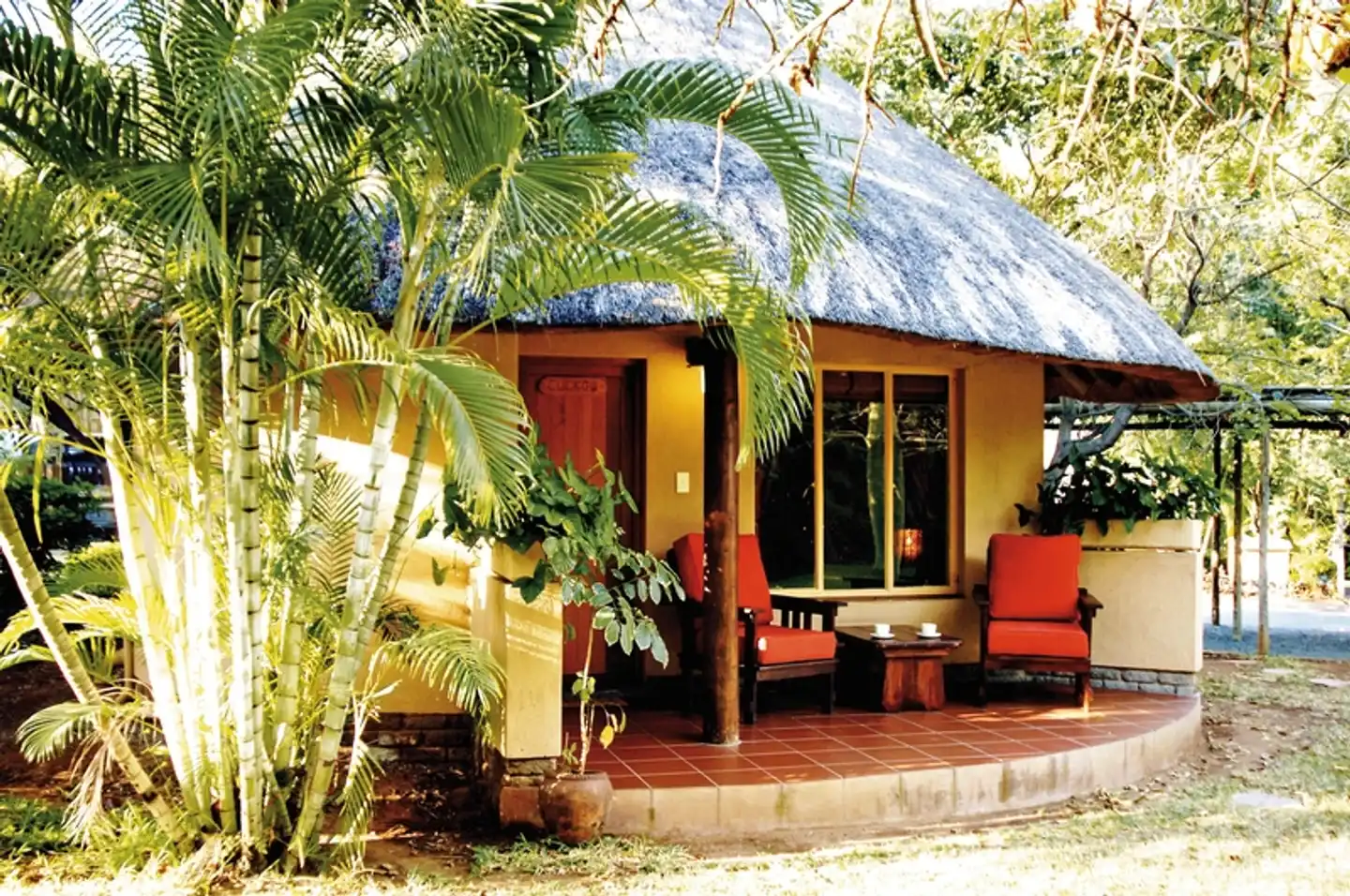 Sefapane Lodge Aussenansicht