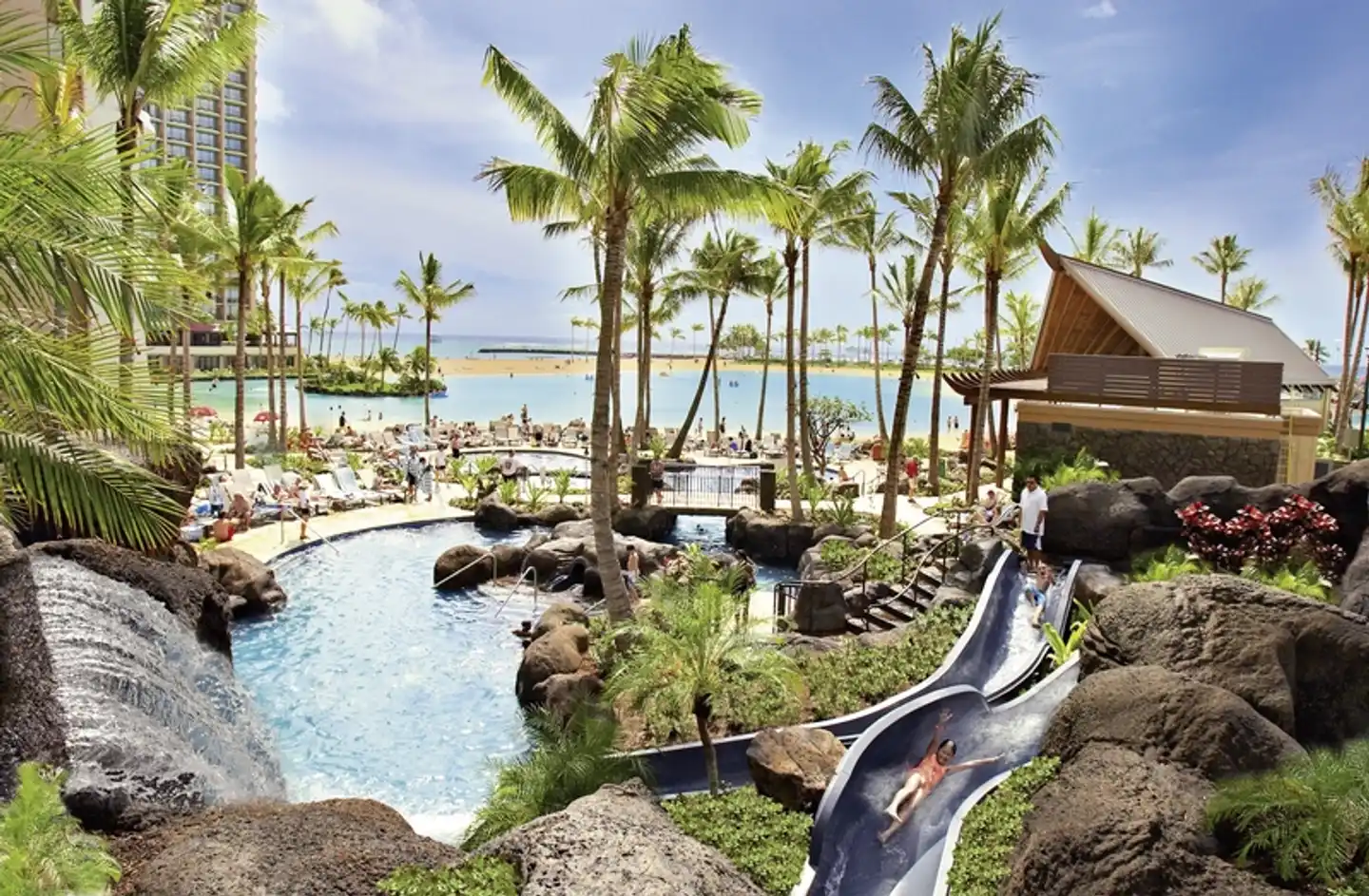 Hilton Hawaiian Village Waikiki Beach Resort Pool