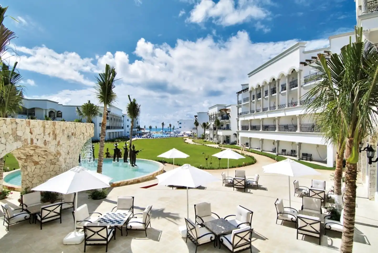 Hilton Playa del Carmen Terrasse