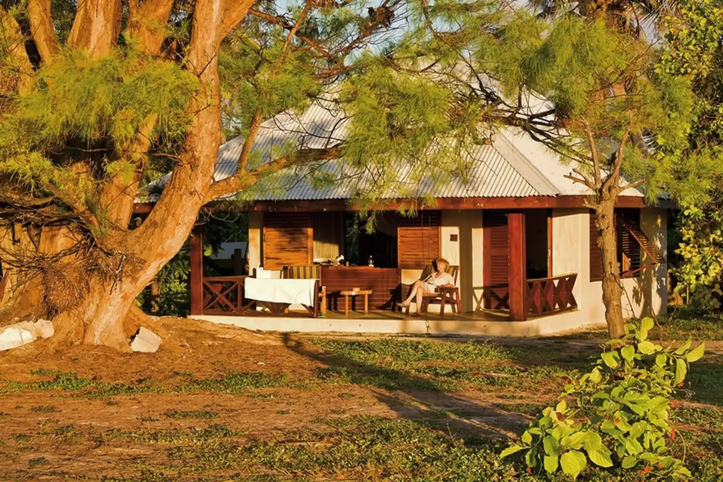 Bird Island Private Island Villas Aussenansicht
