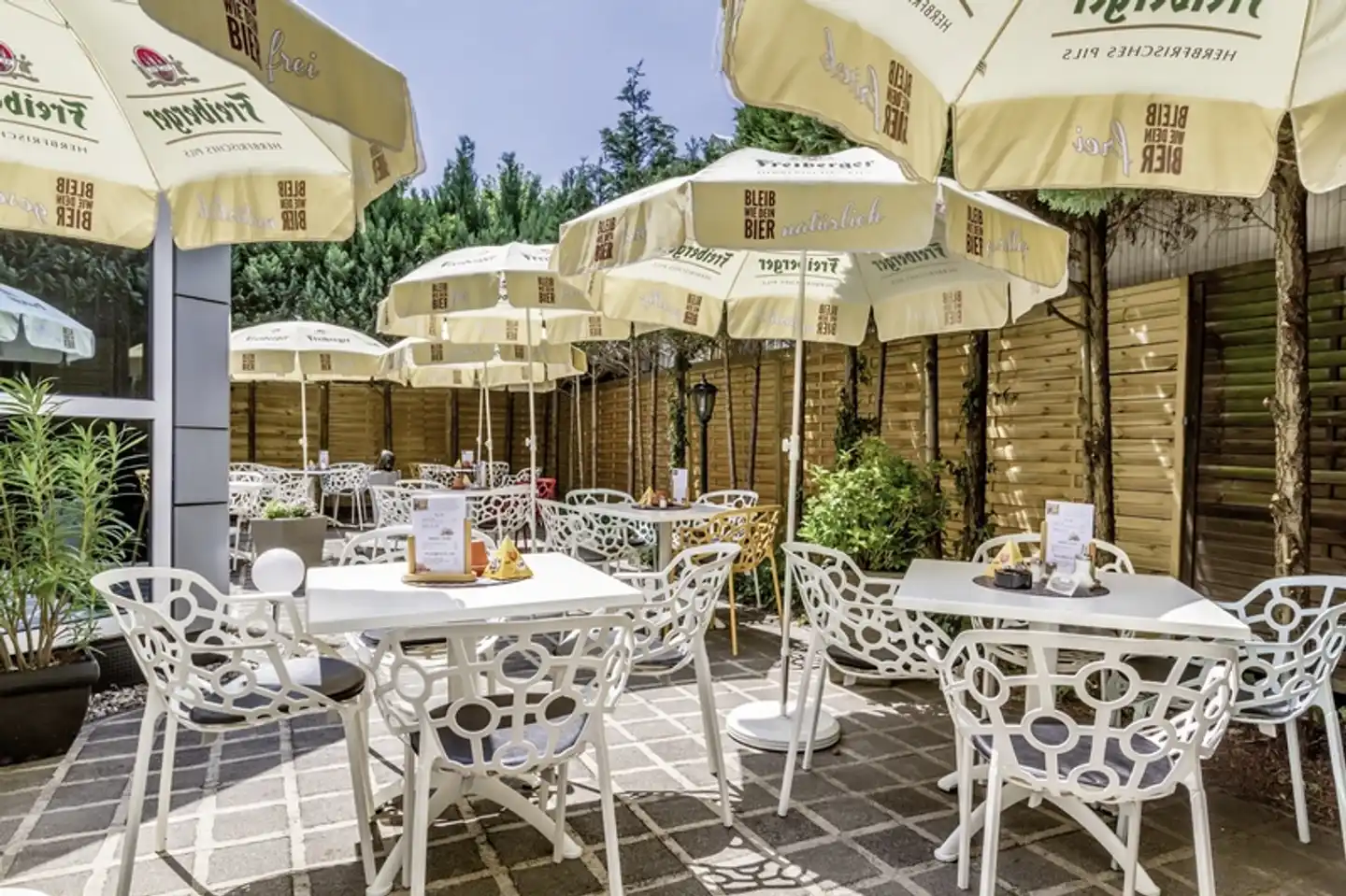 Hotel Novalis Dresden Terrasse