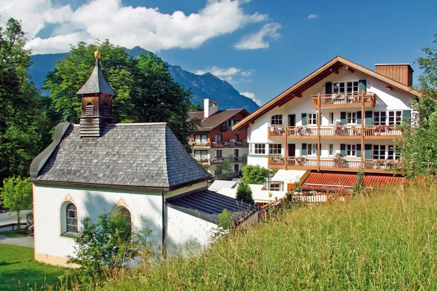Berghotel Hammersbach Aussenansicht