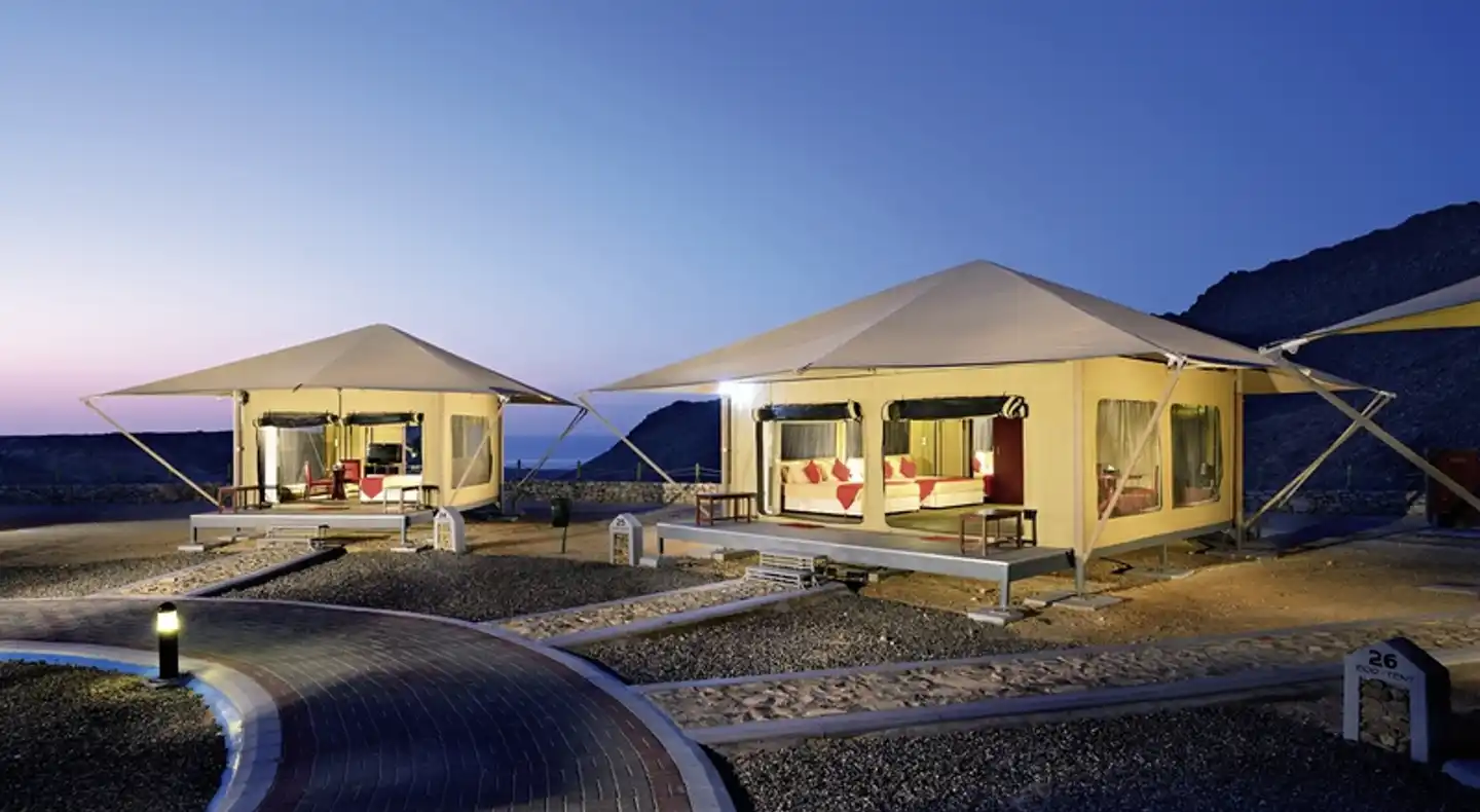 Ras Al Jinz Turtle Reserve Terrasse