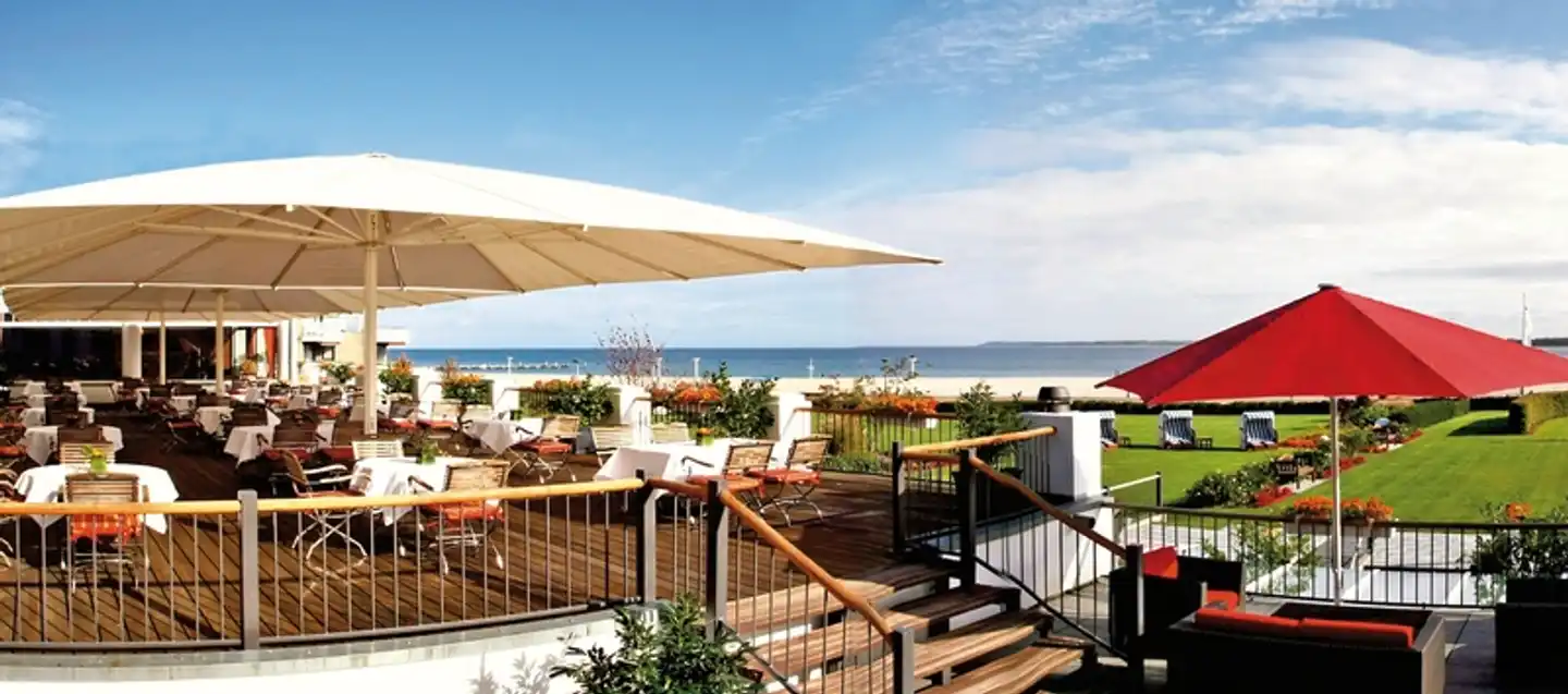 ATLANTIC Grand Hotel Travemünde Terrasse