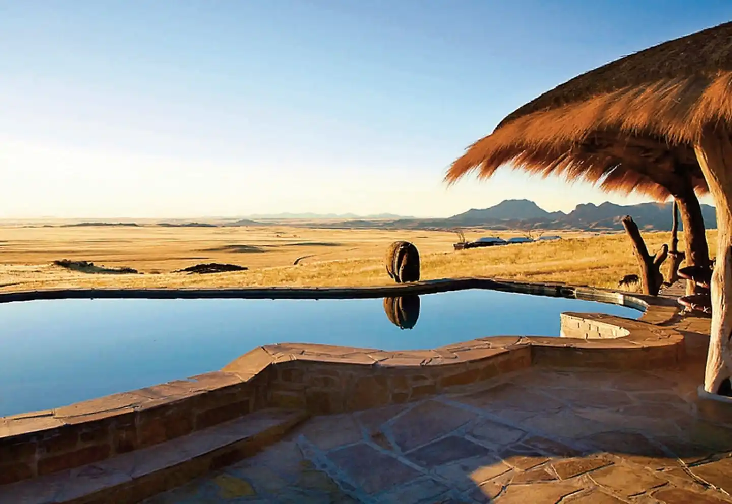Rostock Ritz Desert Lodge Landschaft