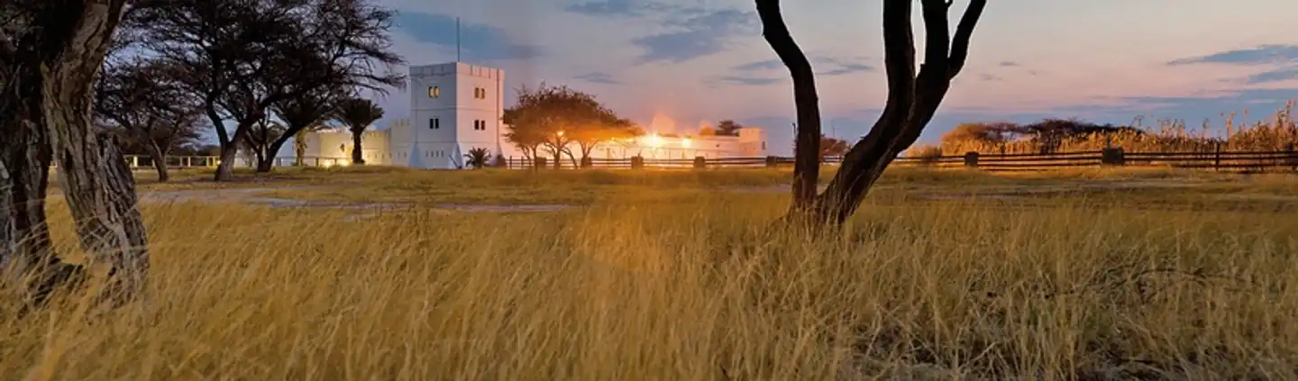 Namutoni Camp Landschaft