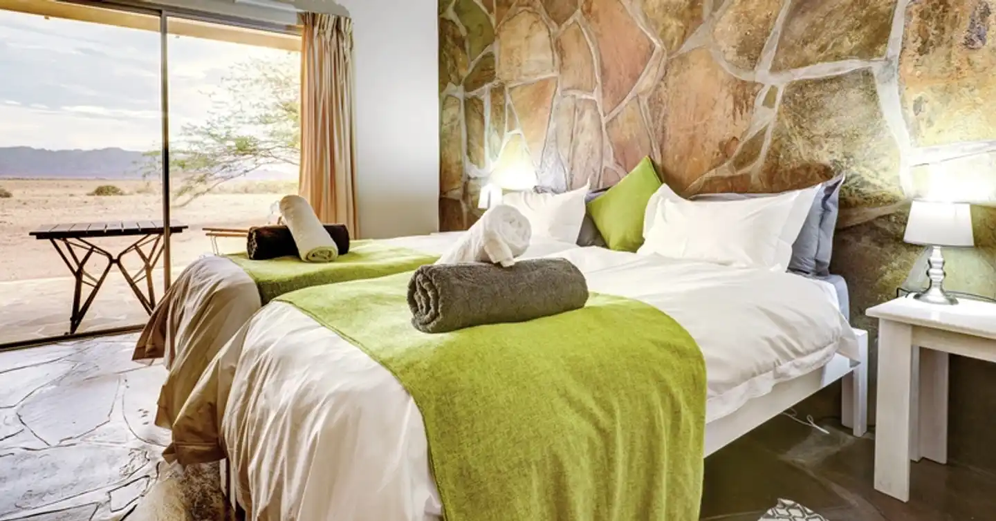 Elegant Desert Lodge Wohnbeispiel