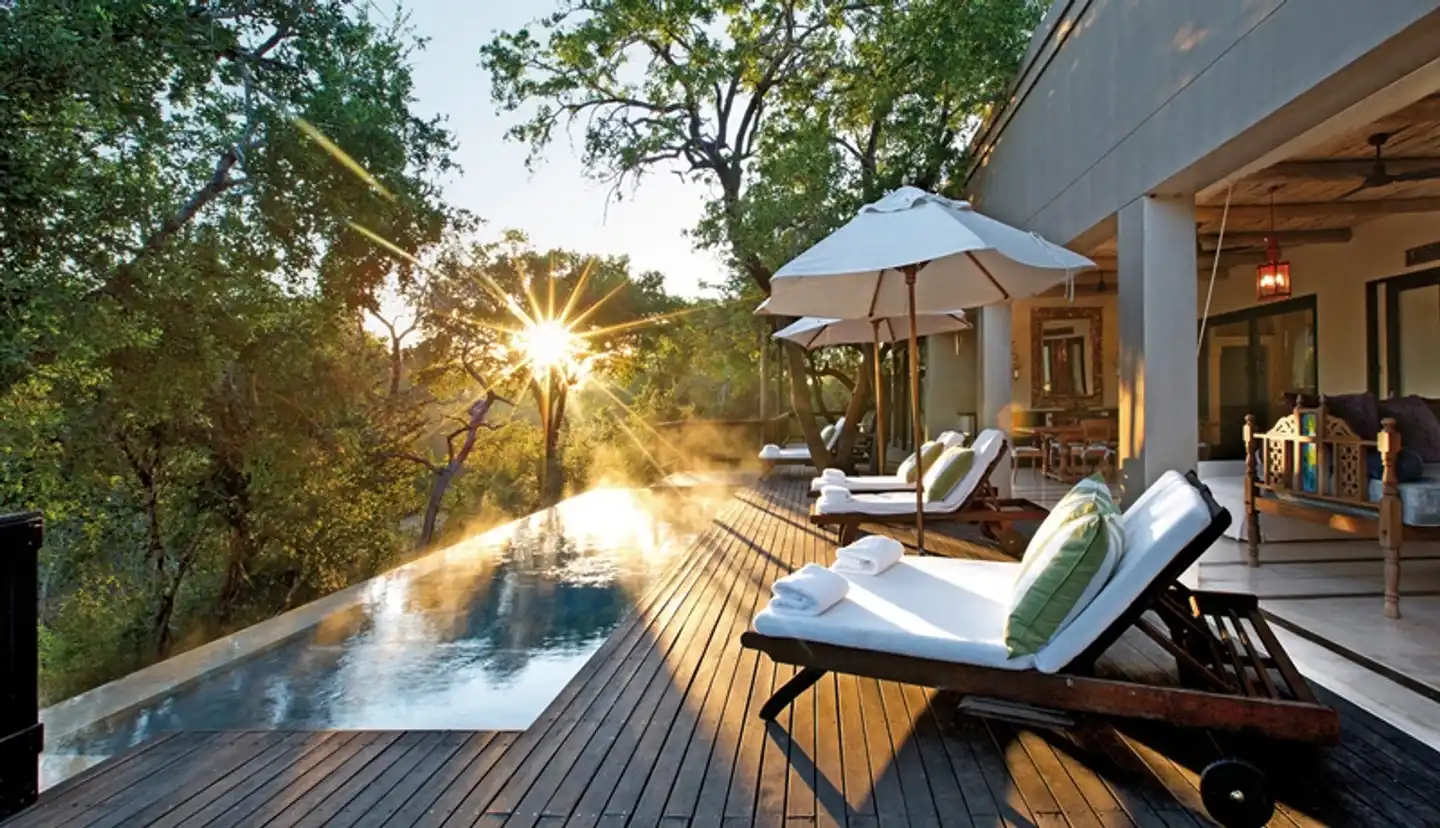 Royal Malewane Terrasse