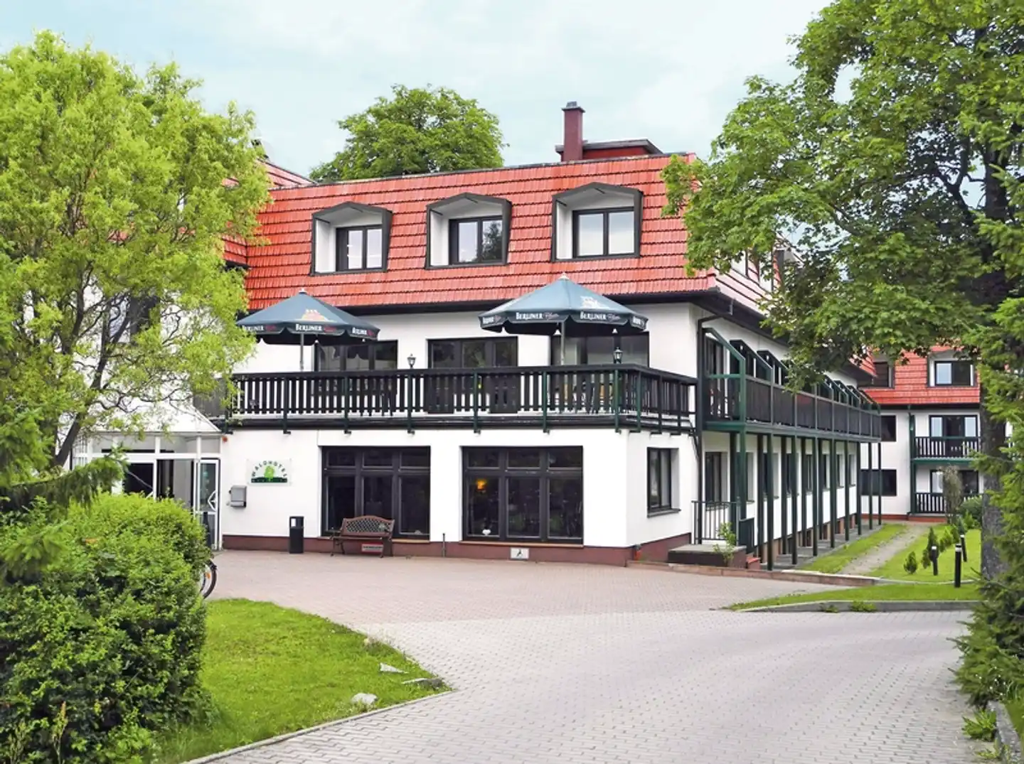 Waldhotel Wandlitz Aussenansicht