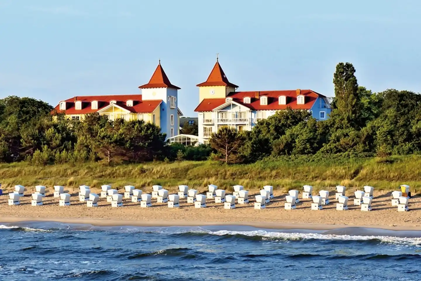 Kleine Strandburg Zinnowitz Aussenansicht