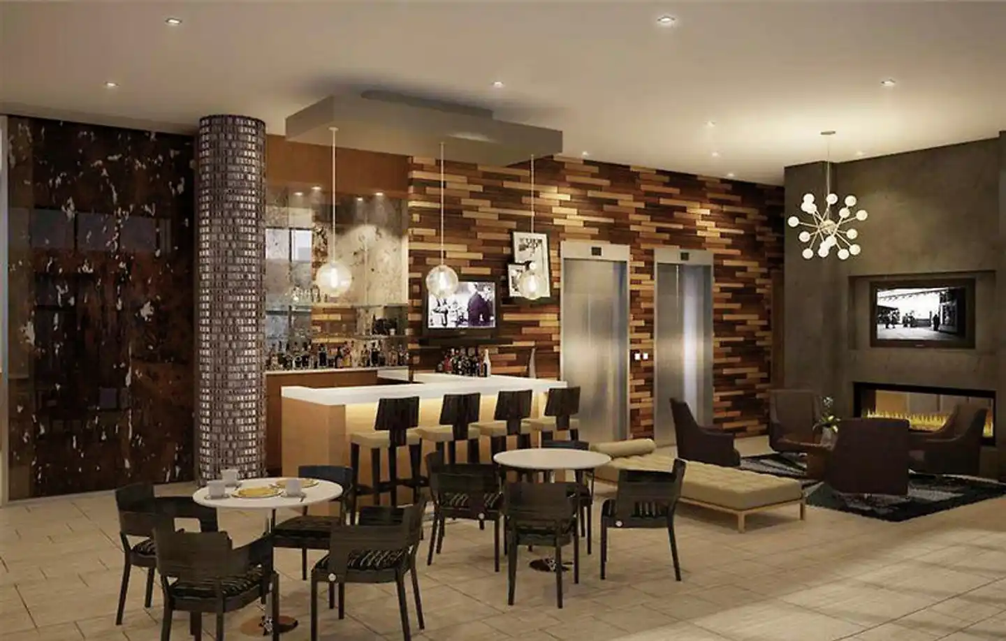 Hampton Inn Brooklyn Downtown Bar