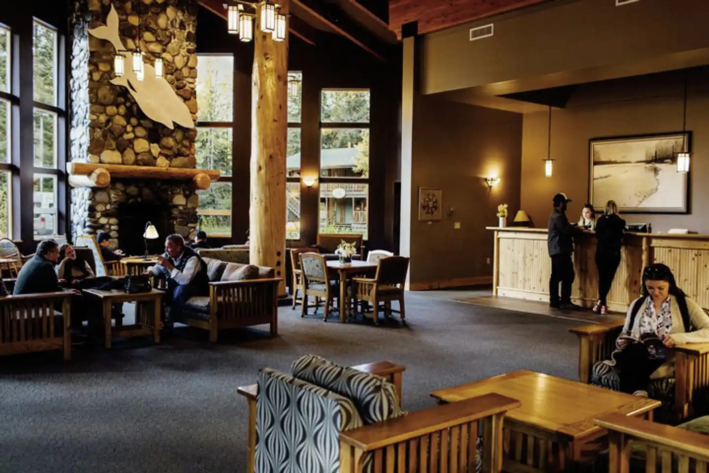 Seward Windsong Lodge Lobby