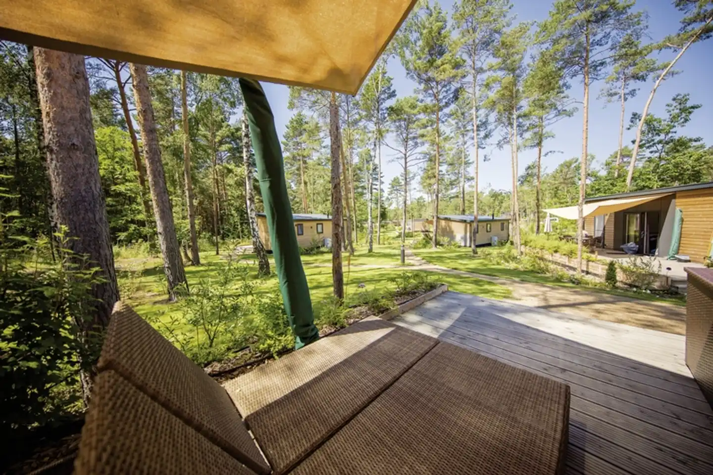 Tropical Islands Woodland Homes Wellness