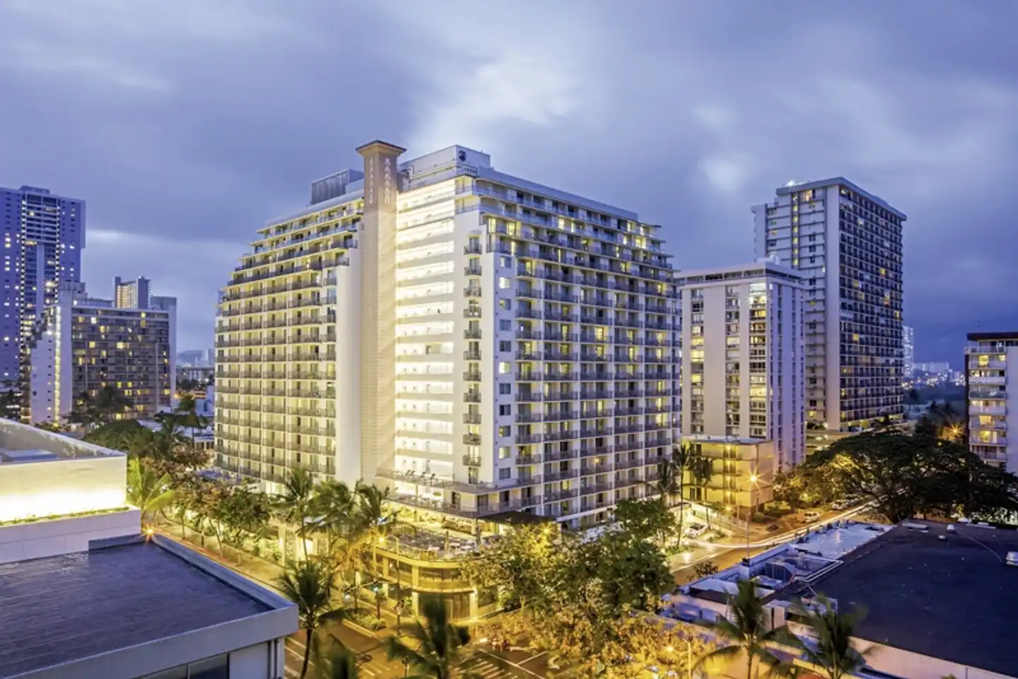 Hilton Garden Inn Waikiki Beach Aussenansicht