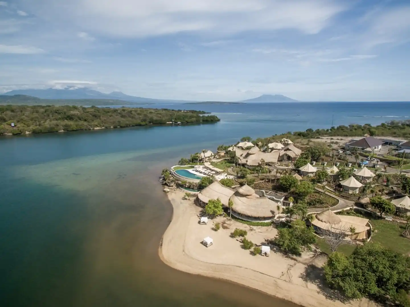 Menjangan Dynasty Resort Aussenansicht