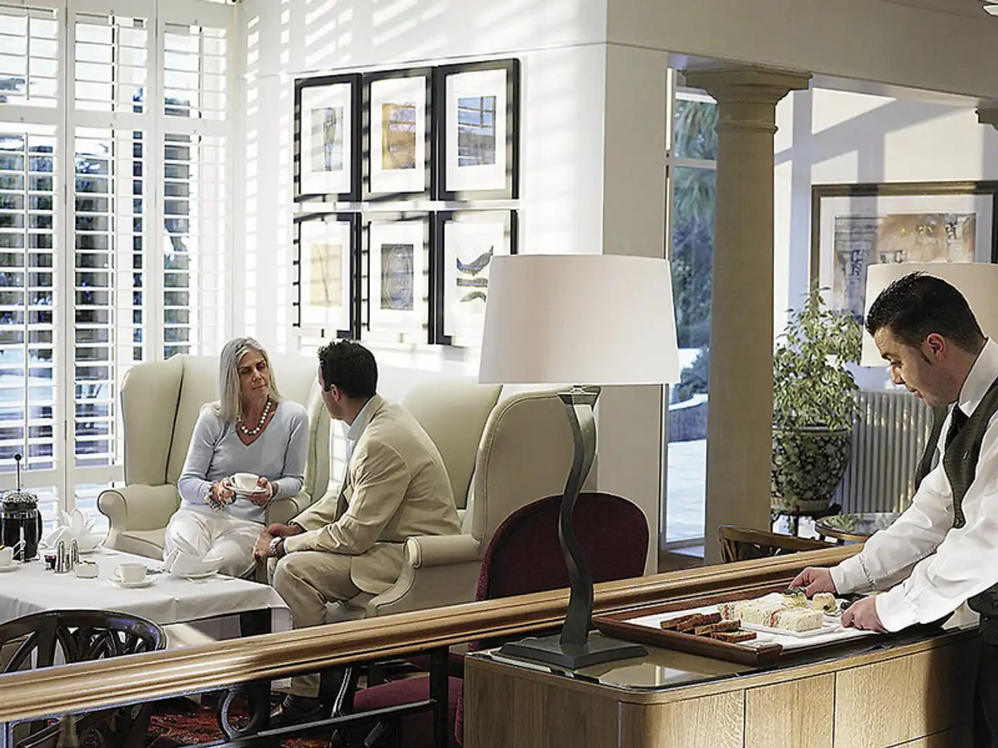 The Atlantic Hotel Lobby