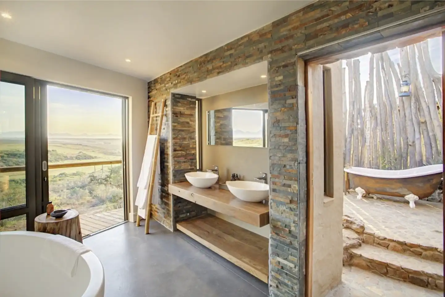 Garden Route Game Lodge Badezimmer