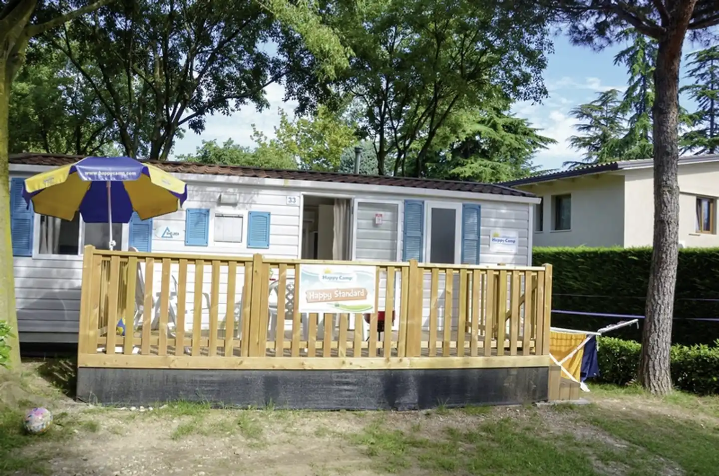 Camping Village Butterfly (by Happy Camp) Terrasse