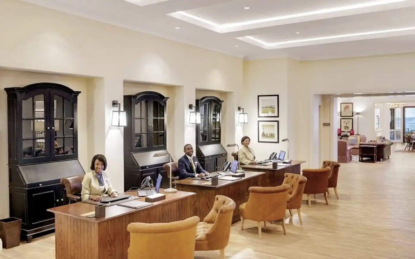 Strand Hotel Lobby