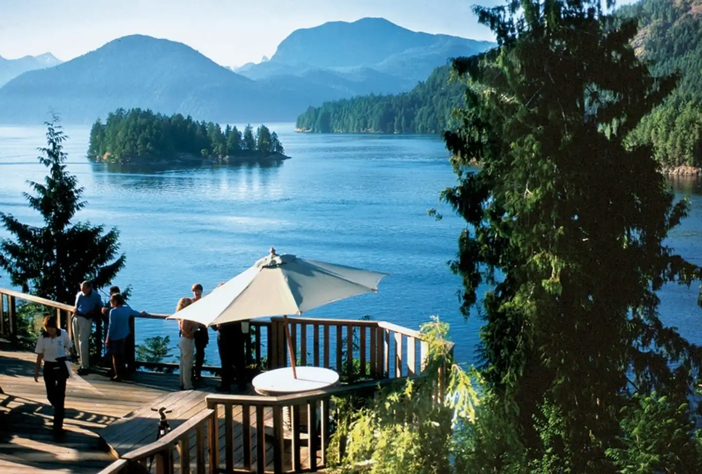 West Coast Wilderness Lodge Landschaft