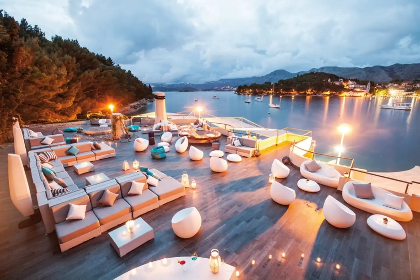 Croatia Cavtat Terrasse