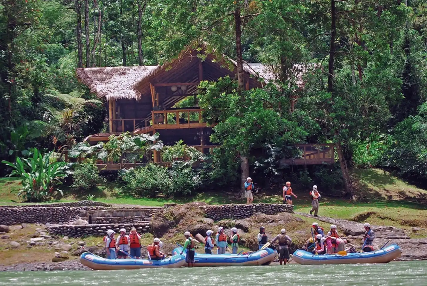 Tropenparadies Pacuare Lodge Pool